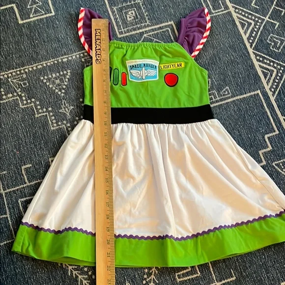 Kids Toy Story Buzz Lightyear Costume Dress - Picture 8 of 11
